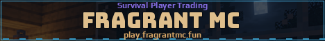 Fragrant MC Minecraft server banner
