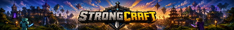 StrongCraft Minecraft server banner