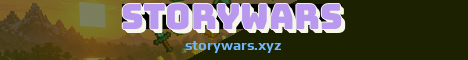 StoryWars Minecraft server banner