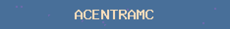 AcentraMC Minecraft server banner