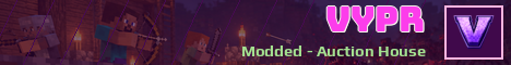VYPR Minecraft server banner