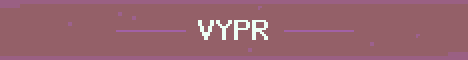 VYPR Minecraft server banner