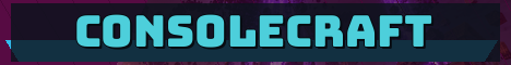 ConsoleCraft Minecraft server banner