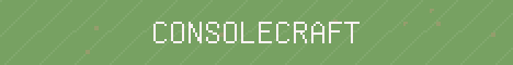 ConsoleCraft Minecraft server banner