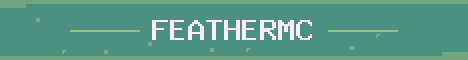 FeatherMC Minecraft server banner