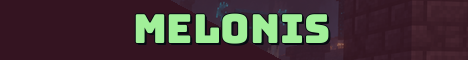 Melonis Minecraft server banner