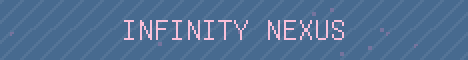 Infinity Nexus Minecraft server banner