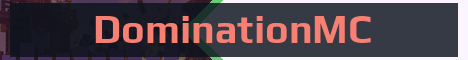 DominationMC Minecraft server banner