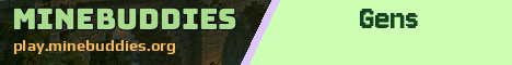 MineBuddies Minecraft server banner