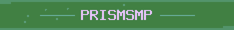 PrismSMP Minecraft server banner