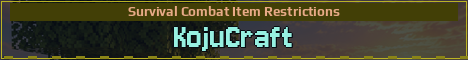 KojuCraft Minecraft server banner