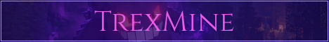 TrexMine Minecraft server banner
