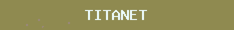 Titanet Minecraft server banner