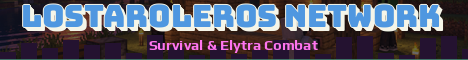 LosTaroleros Network Minecraft server banner