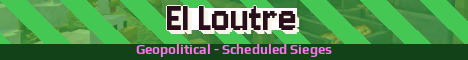 El Loutre Minecraft server banner