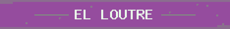 El Loutre Minecraft server banner