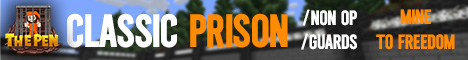 The Pen Minecraft server banner