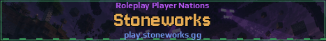 Stoneworks Minecraft server banner