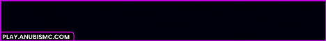 AnubisMC Minecraft server banner
