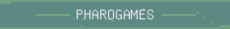PharoGames Minecraft server banner