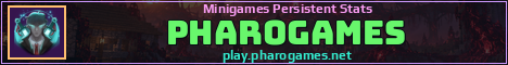 PharoGames Minecraft server banner