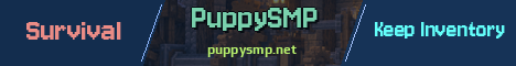 PuppySMP Minecraft server banner