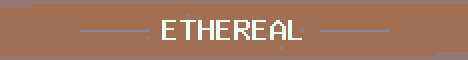 Ethereal Community SMP Minecraft server banner