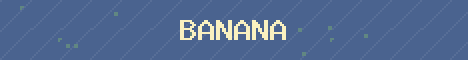Banana Sandwich Minecraft server banner