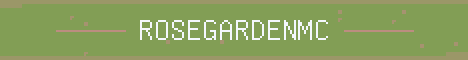 RoseGardenMC Minecraft server banner