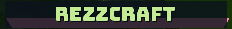 RezzCraft Minecraft server banner