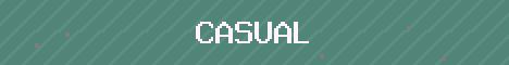Casual Minecraft Minecraft server banner