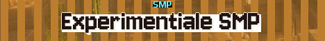 Experimentiale SMP Minecraft server banner