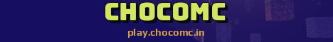 ChocoMC Minecraft server banner