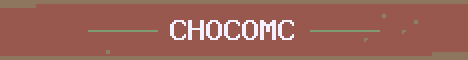 ChocoMC Minecraft server banner