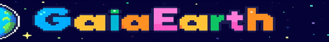 GaiaEarth 盖亚地球 Minecraft server banner