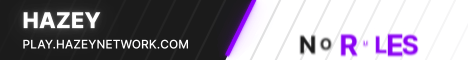 HaZeyNetwork Minecraft server banner
