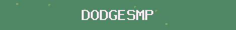 DodgeSMP Minecraft server banner