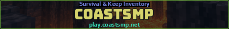 CoastSMP Minecraft server banner