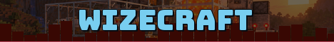 WizeCraft Minecraft server banner