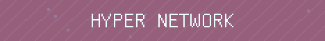 Hyper Network Minecraft server banner