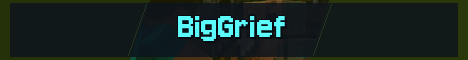 BigGrief Minecraft server banner