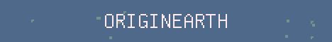 OriginEarth Minecraft server banner
