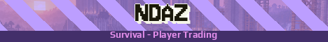 NDAZ Minecraft server banner