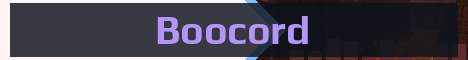 Boocord Minecraft server banner