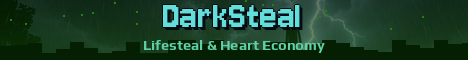 DarkSteal Minecraft server banner