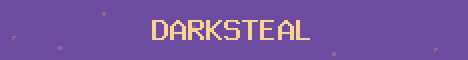 DarkSteal Minecraft server banner