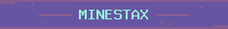 MINESTAX Minecraft server banner