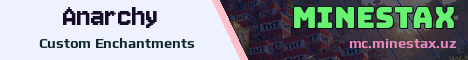 MINESTAX Minecraft server banner