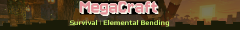 MegaCraft Minecraft server banner
