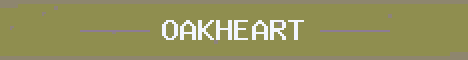 Oakheart Minecraft server banner